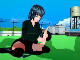 ONE PUNCH MAN Sexy FUBUKI loves to please your cock (3D HENTAI)