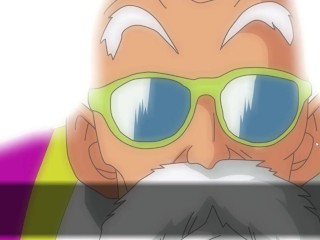 Super Slut Z Tournament [Hentai parody game] Ep.9 crazy ahegao face while fucking master Roshi