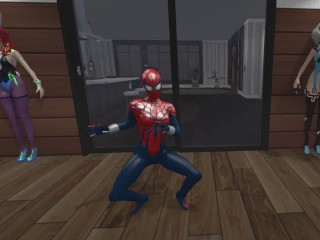 Spider Girl Dancing