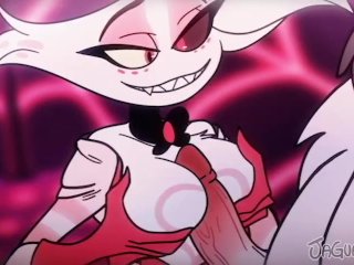 Hazbin Hotel Gay Animation Angel Dust x Husk