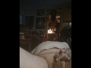 Lildicklancepeeing on himself 