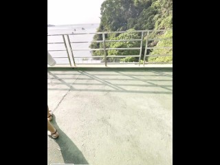 4K THAI Fucking girlfriend on the roof of the hotel. เย็ดแฟนสาววัยรุ่นบนดาดฟ้าโรงแรม