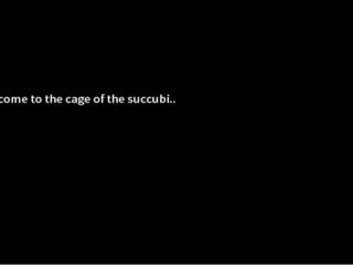 Cage of the Succubi [Voiced Hentai game] Ep.1 He came six time in her demon pussy