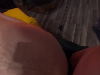 Pennywise the Pegging Clown! Georgie Boy gets Pegged and cums all over!