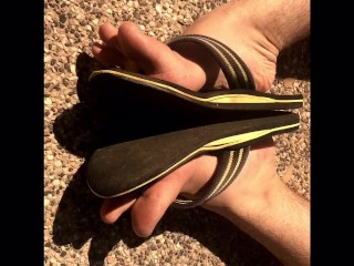 Thongs / Flip-flops & barefoot skateboarding want to come join me? - Manlyfoot