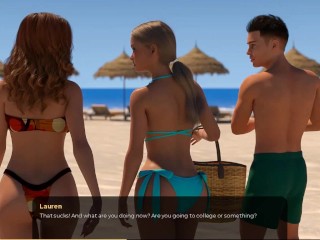 No More Money:Sexy College Girls On The Beach-Ep17