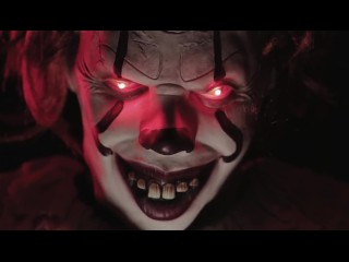 Horny clown Pennywise fucks and crempies your hot girlfriend Diana Daniels - Halloween Special