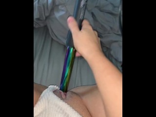 TEEN Uses Hair Tools To MASTERBATE While Parents are Gone