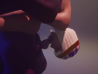 My friend Furry werewolf loves to fuck my mouth | and I love his sperm