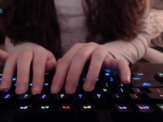 • Keyboard tapping •