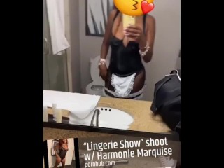 “Lingerie Show” (Behind-The-Scenes) w/ Harmonie Marquise