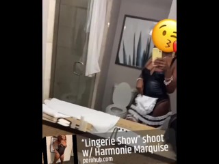 “Lingerie Show” (Behind-The-Scenes) w/ Harmonie Marquise