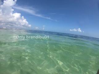 Public sex on the balcony of my hotel in Cancun - brendi_sg full video 0nlyfans brendibu01