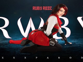 Busty Redhead Maddy May As RWBY RUBY Gets Your Dick VR Porn