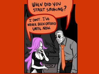 Mr. Invisible: Vampire babe creampied on Halloween - Dub4FunHub