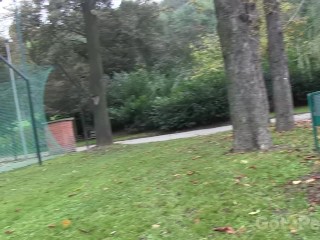 Babe In Boots Pees In Suburbs