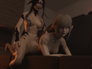 [FFXIV] Futa Au'ra Sex with Climax and Sound