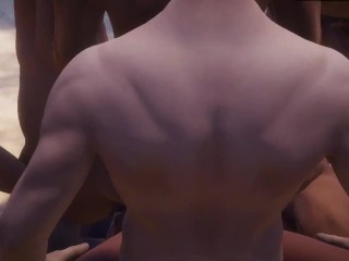 gangbang in the jungle | wild life | hot teen girl