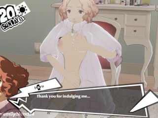 Persona 5 - Haru Okumura - "Planting a different kind of seed" - 3d hentai with voice and sound