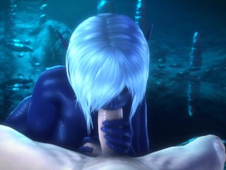 Dark elf Queen Nualia blowjob (noname55)