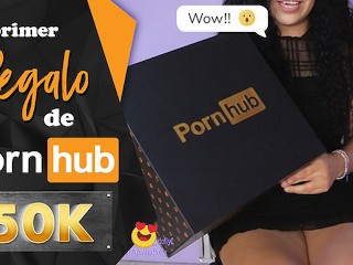 MI PRIMER REGALO DE PORNHUB 50K SUSCRIPTORES ❤️ ilusión Agatha