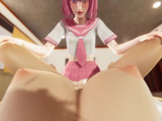 [FATE] Taker POV Astolfo cums in your pussy 3D HENTAI