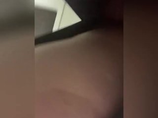 【二穴バイブで3点責め】オープンショーツにリモバイを仕込んでエレベーターへ【ド淫乱OLのナイトルーティーン】