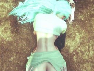 Bleach nelliel have sex on the roof