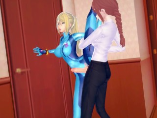 Futa Makima X Futa Samus Swap fuck