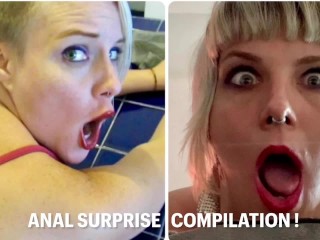 Milf Anal Surprise Compilation with Cumshots