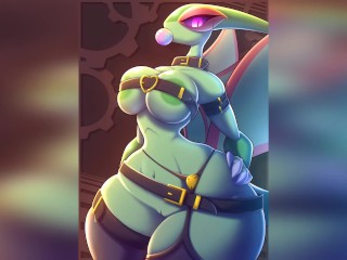 [Time To Fap] Sexy Furry Female Solo Slideshow #1