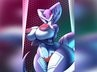 [Time To Fap] Sexy Furry Female Solo Slideshow #1