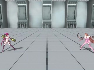 Batallando Desnudas | Action Taimanin | Mod De Desnudo