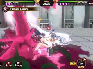 Batallando Desnudas | Action Taimanin | Mod De Desnudo