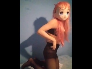 Zero Two undressing on cosplay - Shirotaku Kigurumi