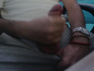 BIG Precum tease and thick cum