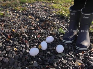 Rubber Boots Season | Crushing Eggs