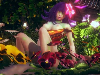 Neeko Blowjob + Cowgirl in the garden Complete Edition