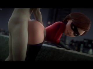 Helen Parr huge ass doggystyle anal sex - Incredibles (FpsBlyck)