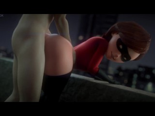 Helen Parr huge ass doggystyle anal sex - Incredibles (FpsBlyck)