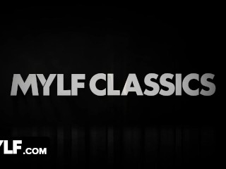 Mylf Classics - Big Titted Stepmom Lets Her Curious Boy To Try The Feeling Of Experienced Milf Pussy
