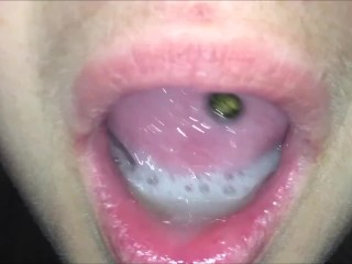 My Wife Love Sucking Hairy Dicks Making If Cum In Her Mouth Then Swallowing It All 