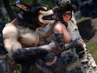 Lydia Becomes A Werewolf's Cumslut Skyrim Adult Mods
