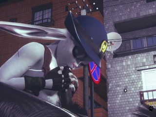 Zootropia Hentai Furry - Judy Hopps Boobjob with sucking