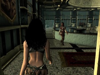 Yennefer трахается в бане с рогатым