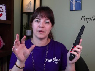 Toy Review - Evolved Magic Stick Beaded Vibrator with 3 Motors Butt Plug Sex Toy, From Peepshow Toys