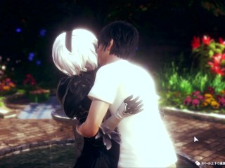 【エロゲーハニーセレクト2リビドー】ニーアオートマタ 2Bに嫌がりエッチ3DCG動画[Hentai Game Honey Select 2 Nier Automata(Anime 3DCG Video