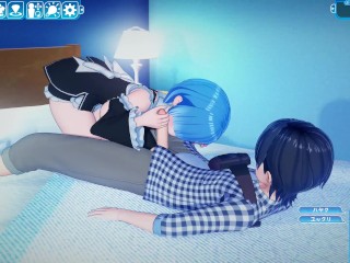 コイカツサンシャイン[Re:ゼロ]レムと朝まで妊娠セックス♡Koikatsu Sunshine[Re:zero]remu with SEX