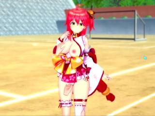 【エロゲーコイカツ！】VTuber さくらみこ3DCG巨乳アニメ動画(バーチャルYoutuber)[Hentai Game Koikatsu! Sakura Miko(Anime 3DCG Video