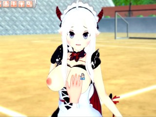 【エロゲーコイカツ！】VTuber ヴェイベ(Veibae)3DCG巨乳アニメ動画(バーチャルYoutuber)[Hentai Game Koikatsu! Veibae(Anime 3DCG